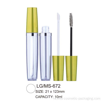 Cosmetische lege ronde lipgloss / mascara container